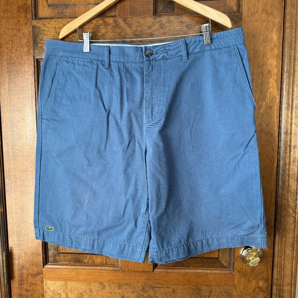 Lacoste Blue Regular Fit Shorts Size 38